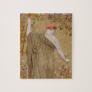 Een tuin door Albert Joseph Moore, Klassiek Portre Legpuzzel