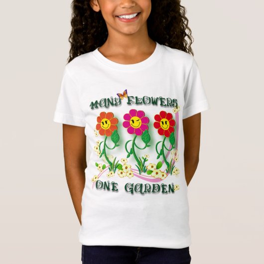 Eén tuin t-shirt (Voorkant)