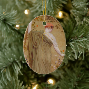 Een tuin van Albert Joseph Moore, portret Keramisch Ornament