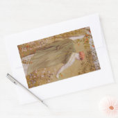 Een tuin van Albert Joseph Moore, portret Rechthoekige Sticker (Envelop)