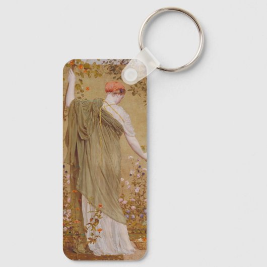 Een tuin van Albert Joseph Moore,  portret Sleutelhanger (Achterkant)