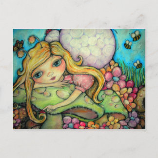 Een tuin van Fairy Delights Briefkaart