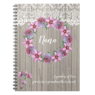 Een tuin van liefde Notitieboek