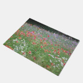 "Een tuin van wilde bloemen!" Deurmat (Schuin)