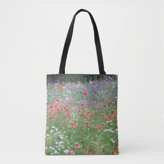 Een tuin van wilde bloemen draagtas (Voorkant)