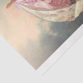 Een tuingala, vrouw met een parasol tissuepapier (Detail)