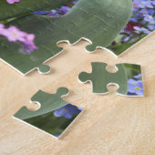 Een tulp in Luxemburg Gardens, Parijs, Frankrijk Legpuzzel (Zijkant)