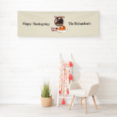 Een Turkije eten meer geld Spandoek (Insitu)