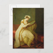 Een Turkse vrouw, 1773 Briefkaart (Voorkant / Achterkant)