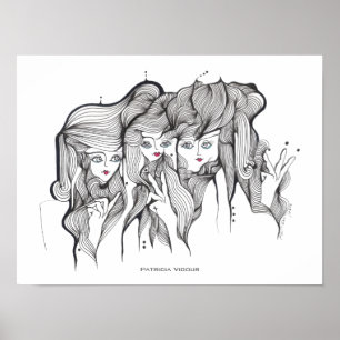 Eén twee drie poster