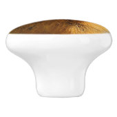 Een Twitchy-nosed Columbian Ground Squirrel Keramische Knop (Zijkant)