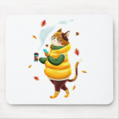 Een typische moderne kat muismat (Voorkant)