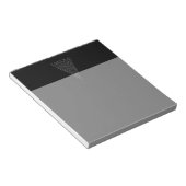 Een Typografisch segment van Pi Notitieblok (Schuin)