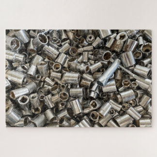 Een uitdagende puzzel met 1000 stuks. "Contactdoze