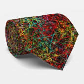 Eén uitgelijnd stropdas (Opgerold)