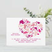 Een uitnodigende uitnodiging voor moederliefde (Staand voorkant)