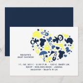 Een uitnodigende uitnodiging voor moederliefde (Voorkant / Achterkant)