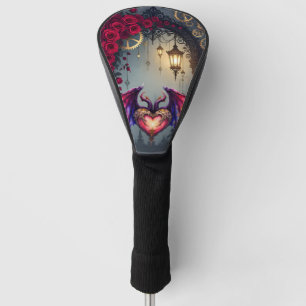Een uitnodiging bij maanlicht – Liefde zet de tand Golfheadcover