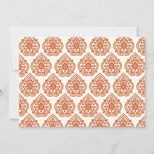 Een uitnodiging voor een bridal-douche (Achterkant)