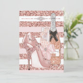 Een uitnodiging voor een feest (Staand voorkant)