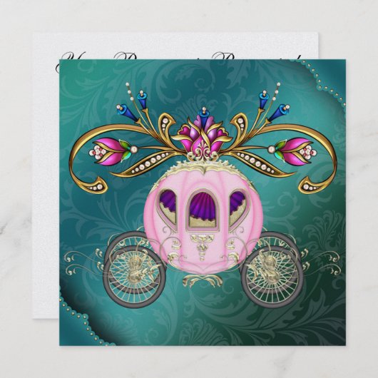 Een uitnodiging voor een Royal Event (Voorkant / Achterkant)