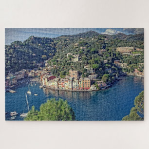 Een Uitzicht aan Portofino, Italia - 20x30 - 1014 Legpuzzel