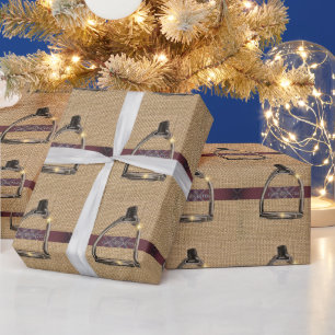 EEN UITZICHT DOOR DE STIJGBEUGELS CADEAUPAPIER