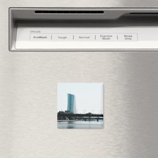 Een uitzicht Frankfurt Magneet (Insitu (Vaatwasser))