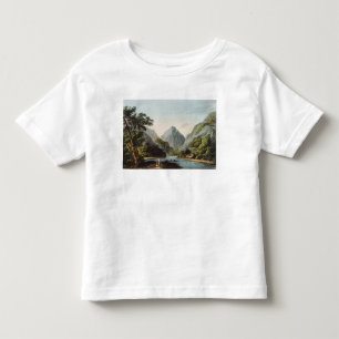 Een Uitzicht in de Oheitepha-baai op het eiland Kinder Shirts