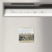 Een Uitzicht in Smithfield gegraveerd door F.C. en Magneet (Insitu (Vaatwasser))