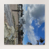 Een uitzicht langs de stoep Folkestone Legpuzzel (Horizontaal)