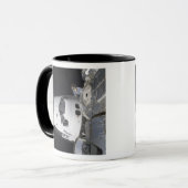 Een uitzicht met hoge hoek van de cabine mok (Voorkant links)