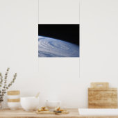 Een uitzicht met hoge schuine rand poster (Keuken)