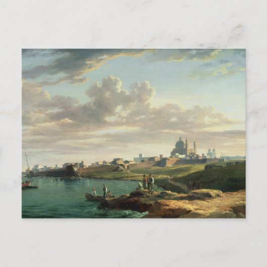 Een Uitzicht Montevideo Briefkaart (Voorkant)