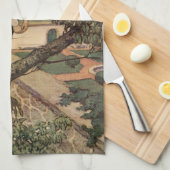 Een Uitzicht uit de bomen van Jessie Willcox Smith Theedoek (Quarter Fold)