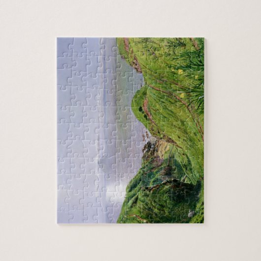 Een Uitzicht van Ailsa Craig en het eiland Arran, Legpuzzel (Verticaal)