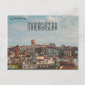 Een Uitzicht van Antananarivo Madagaskar Briefkaart (Voorkant)
