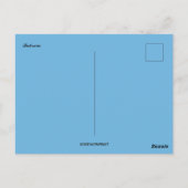 Een Uitzicht van Bahrein Briefkaart (Achterkant)