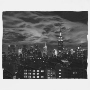 Een uitzicht van boven: Herfst in Central Park 01 Fleece Deken
