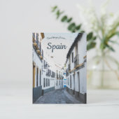 Een Uitzicht van Calle Romero Cordoba Spanje Briefkaart (Staand voorkant)