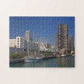 Een uitzicht van Chicago's marine pier 2 Legpuzzel (Horizontaal)