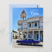 Een Uitzicht van Cienfuegos Cuba Briefkaart (Voorkant / Achterkant)