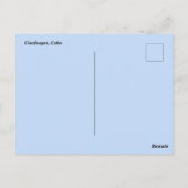 Een Uitzicht van Cienfuegos Cuba Briefkaart (Achterkant)