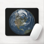 Een uitzicht van de Aarde Muismat (Met muis)