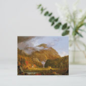 Een Uitzicht van de bergpas Briefkaart (Staand voorkant)