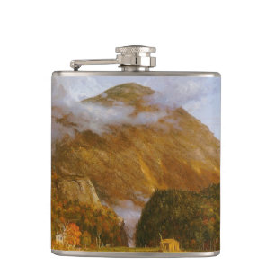 Een Uitzicht van de bergpas Heupfles