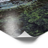 Een Uitzicht van de bergtop Foto Afdruk (Hoek)