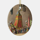 Een Uitzicht van de Grote Processie van het Sacred Keramisch Ornament (Rechts)
