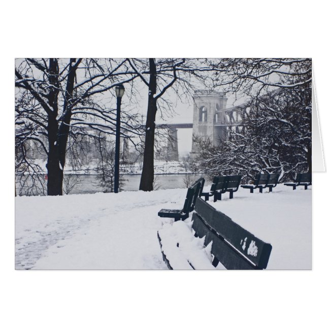 Een Uitzicht van de Hellgate Bridge, Astoria, NY (Voorkant Horizontaal)