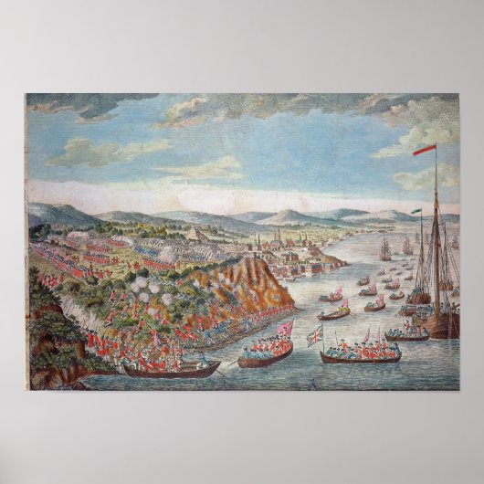 Een Uitzicht van de inname van Quebec Poster (Voorkant)